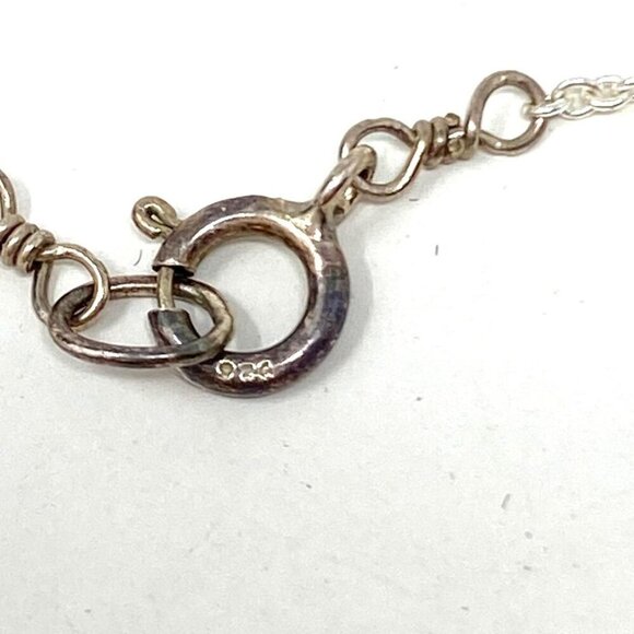 Dogeared Three Wishes Birthday Necklace Silver Chain 3 Gold Foil Balls - Picture 5 of 6